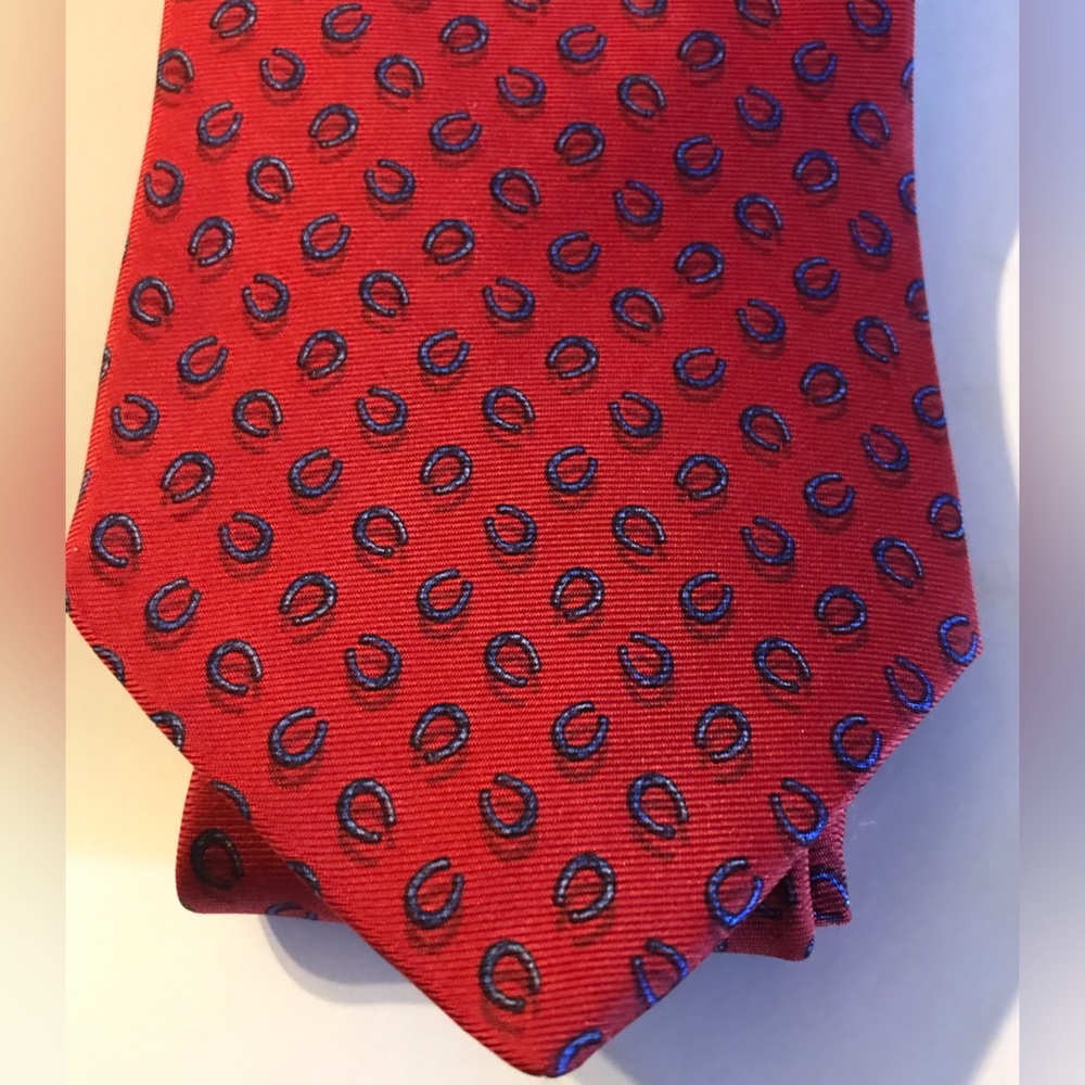 Brooks Brothers Horseshoe Neck Tie red